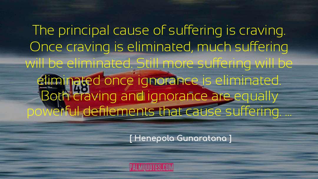 Eliminated quotes by Henepola Gunaratana
