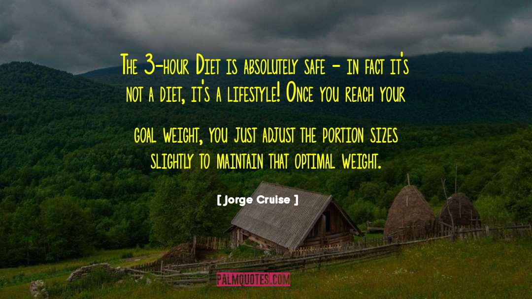 Elimination Diet quotes by Jorge Cruise