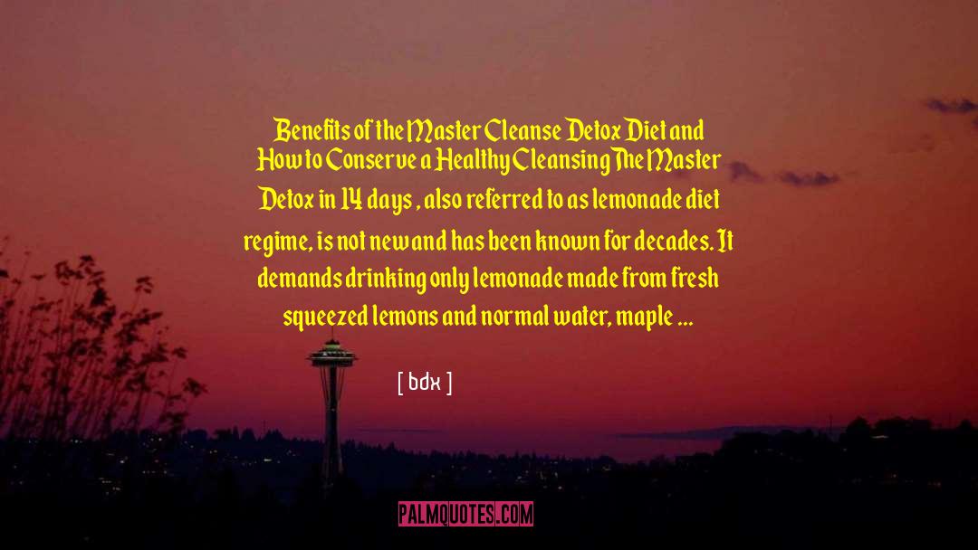 Elimination Diet quotes by Bdx
