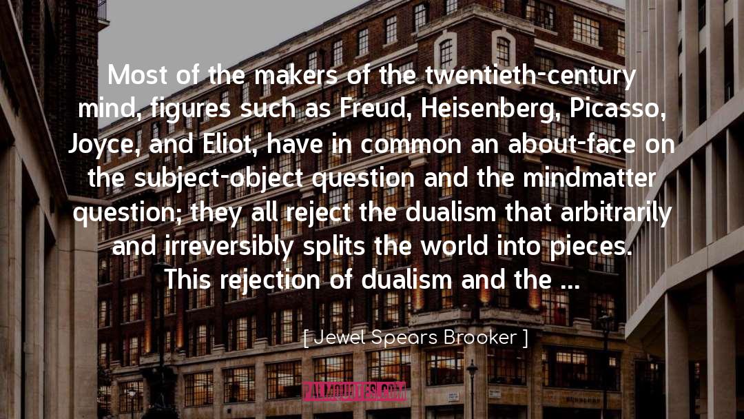 Eliot quotes by Jewel Spears Brooker