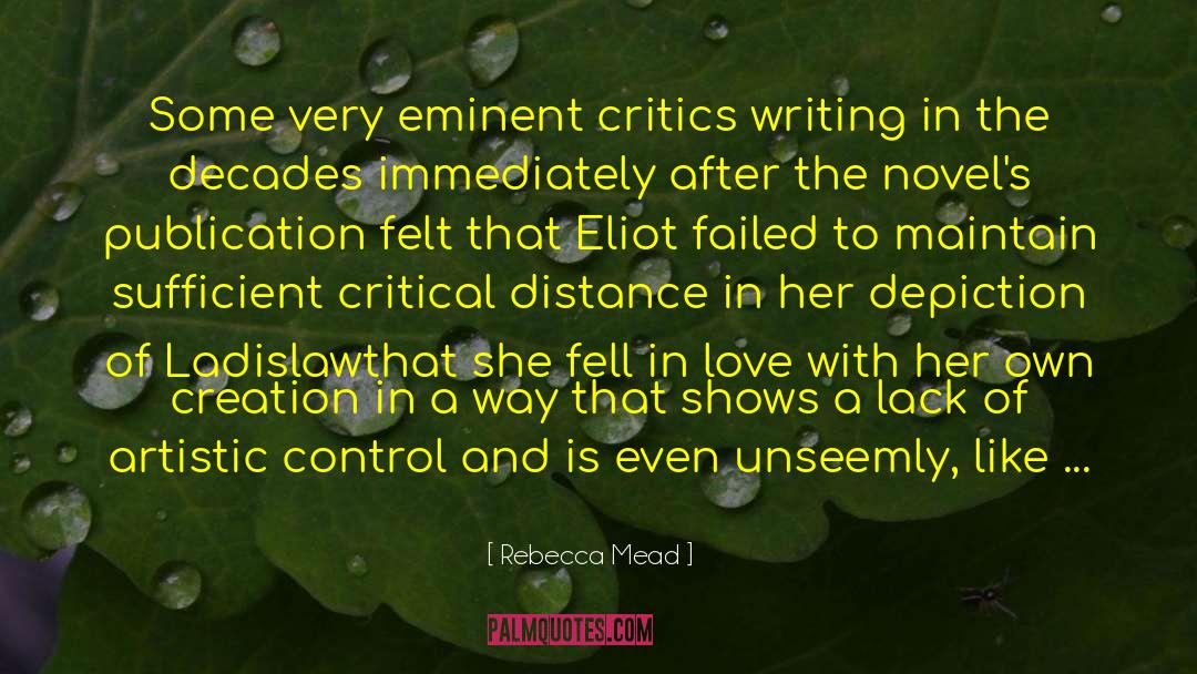 Eliot Spencer quotes by Rebecca Mead