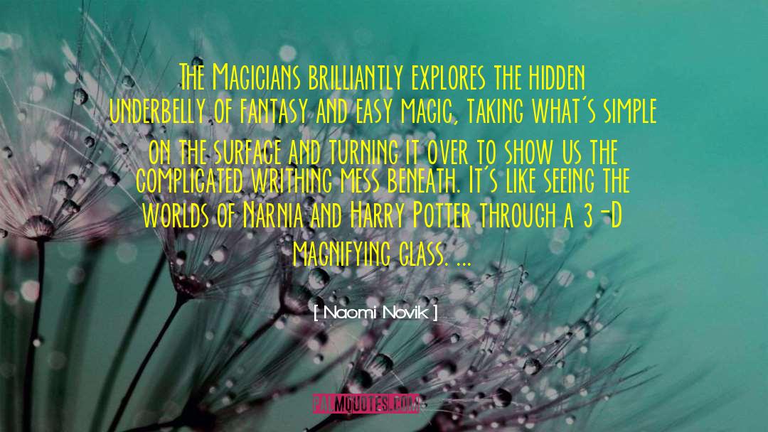 Eliot The Magicians quotes by Naomi Novik