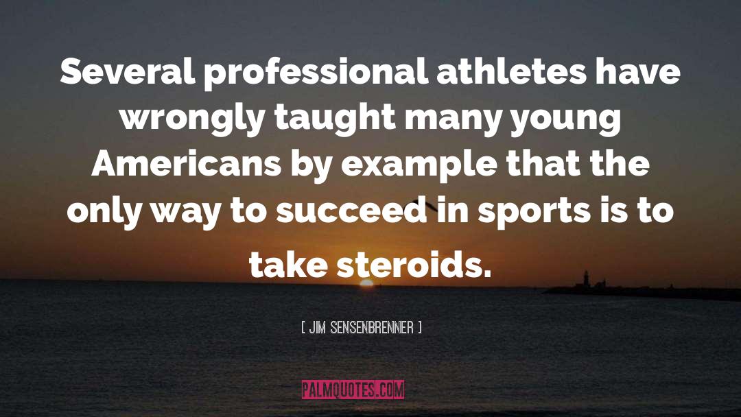 Elite Athletes quotes by Jim Sensenbrenner