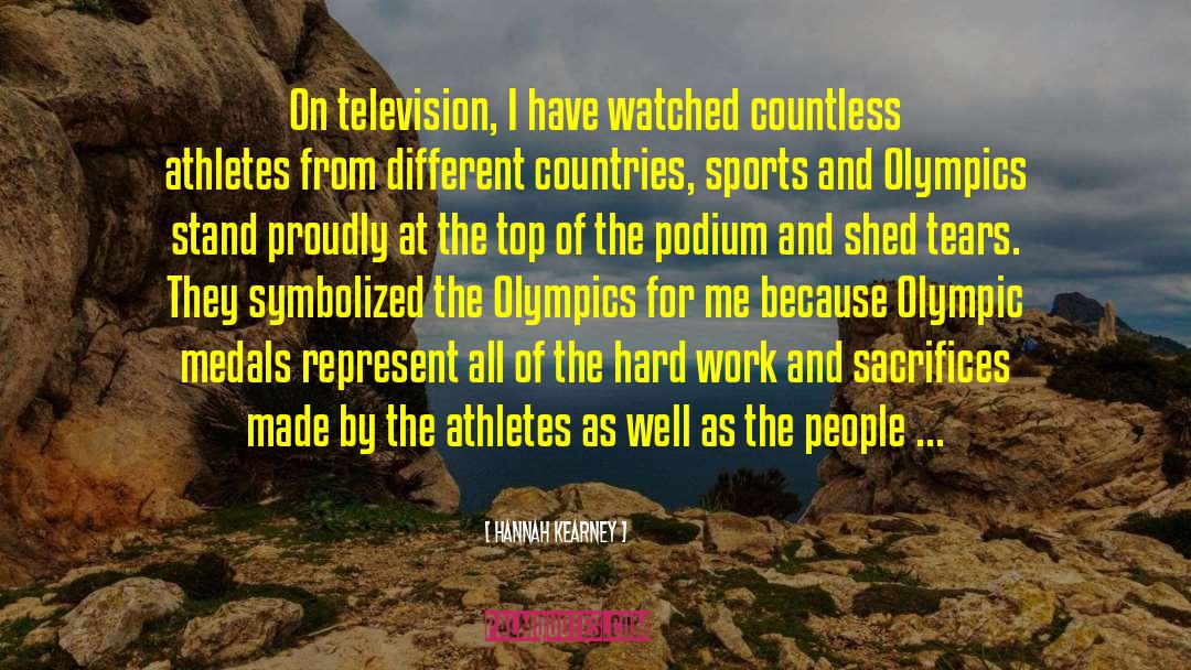 Elite Athletes quotes by Hannah Kearney