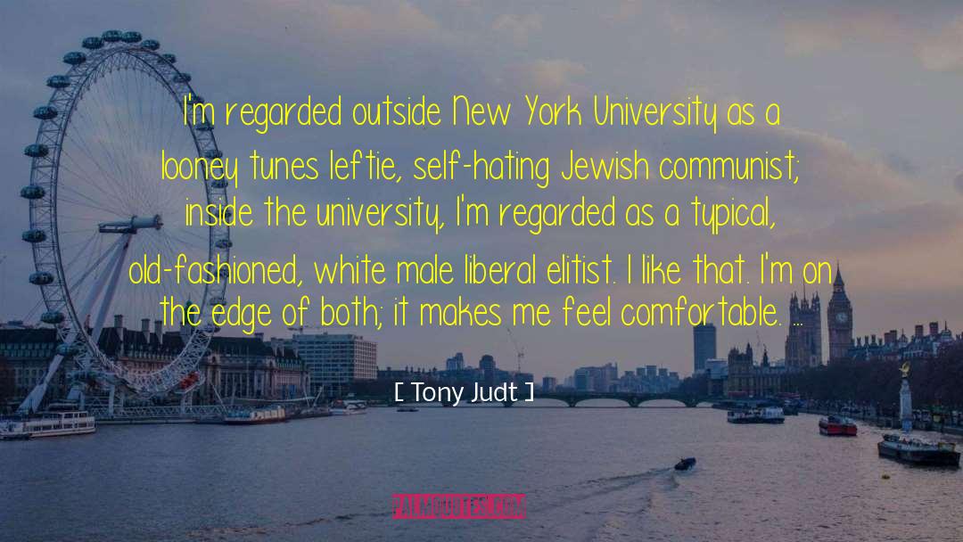 Elitist quotes by Tony Judt