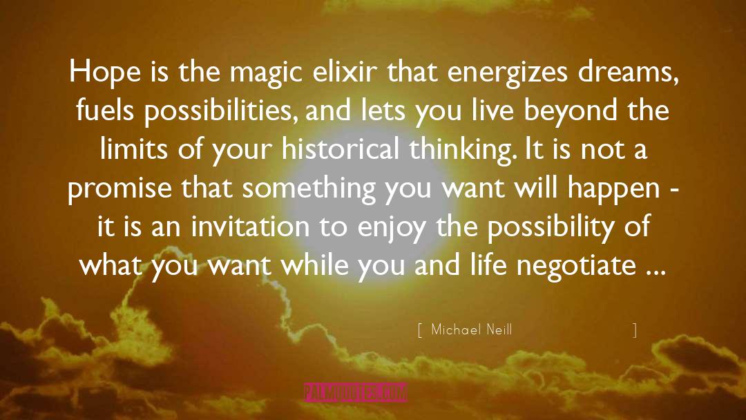 Elixir quotes by Michael Neill