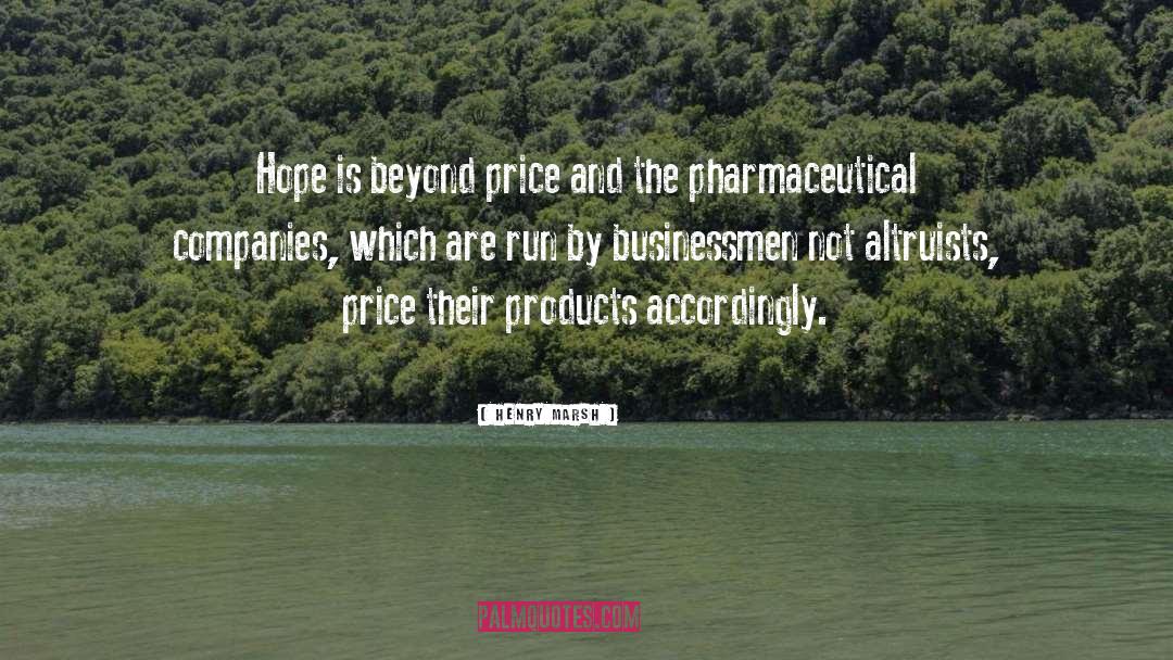 Elixirs Pharmaceutical quotes by Henry Marsh