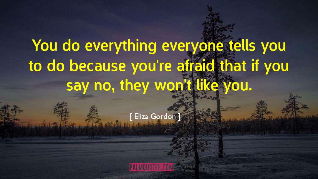 Eliza Cross quotes by Eliza Gordon