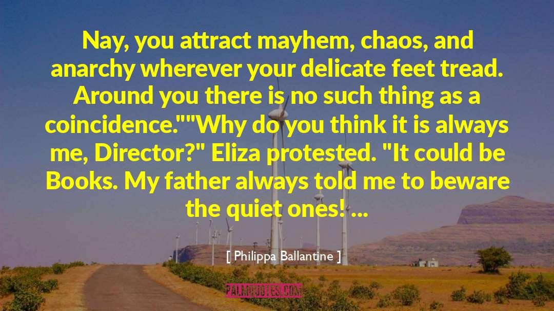 Eliza quotes by Philippa Ballantine