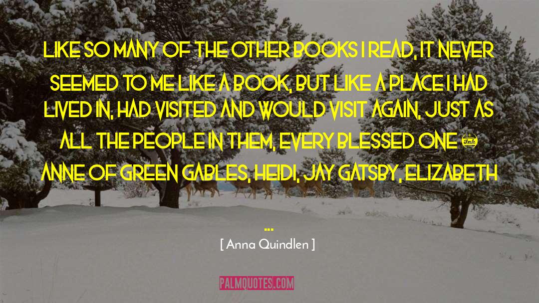Elizabeth Bennet quotes by Anna Quindlen