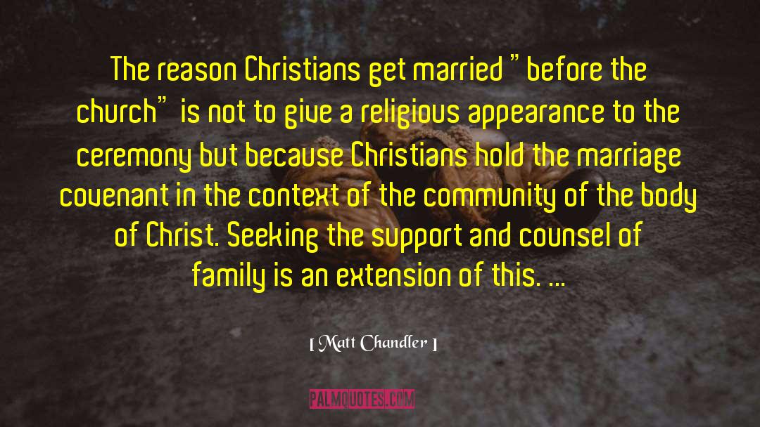 Elizabeth Chandler quotes by Matt Chandler