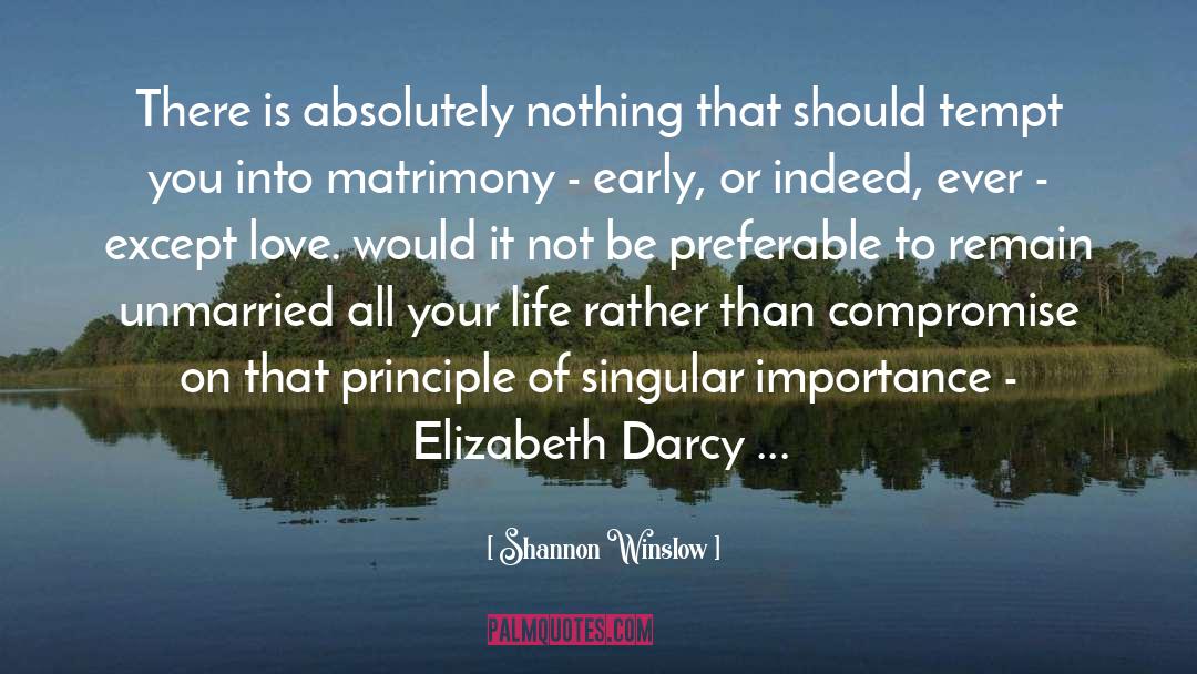 Elizabeth Darcy quotes by Shannon Winslow