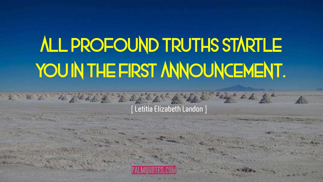 Elizabeth Greenwood quotes by Letitia Elizabeth Landon