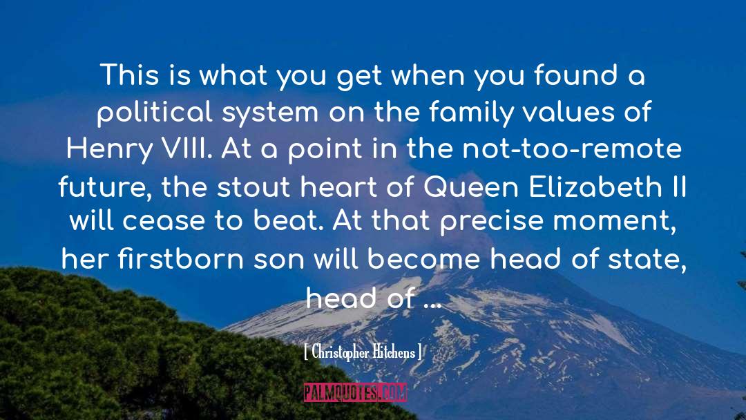 Elizabeth Ii quotes by Christopher Hitchens