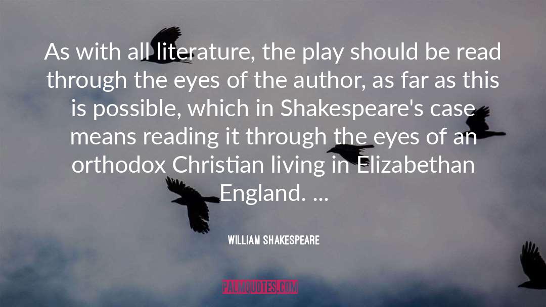 Elizabethan quotes by William Shakespeare