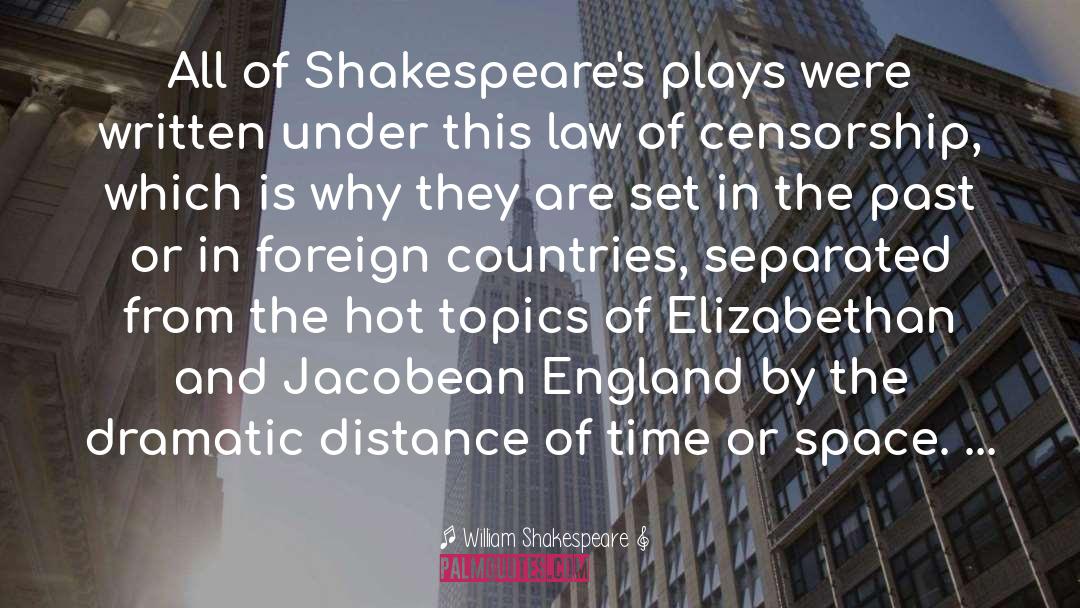 Elizabethan quotes by William Shakespeare