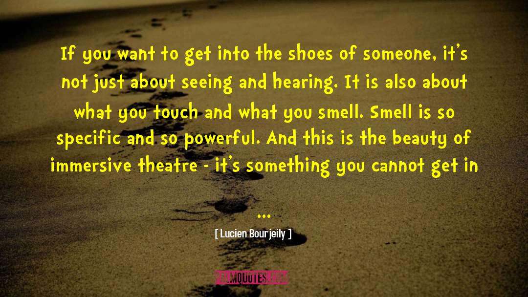 Elizabethian Theatre quotes by Lucien Bourjeily