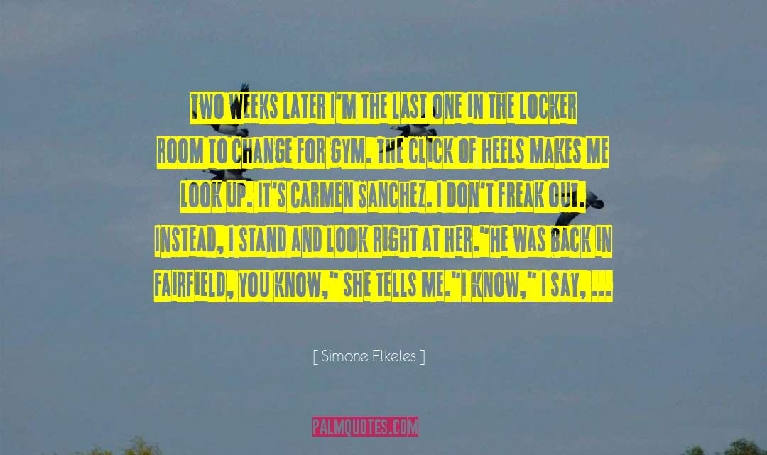 Elkeles quotes by Simone Elkeles