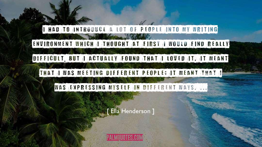 Ella Varner quotes by Ella Henderson