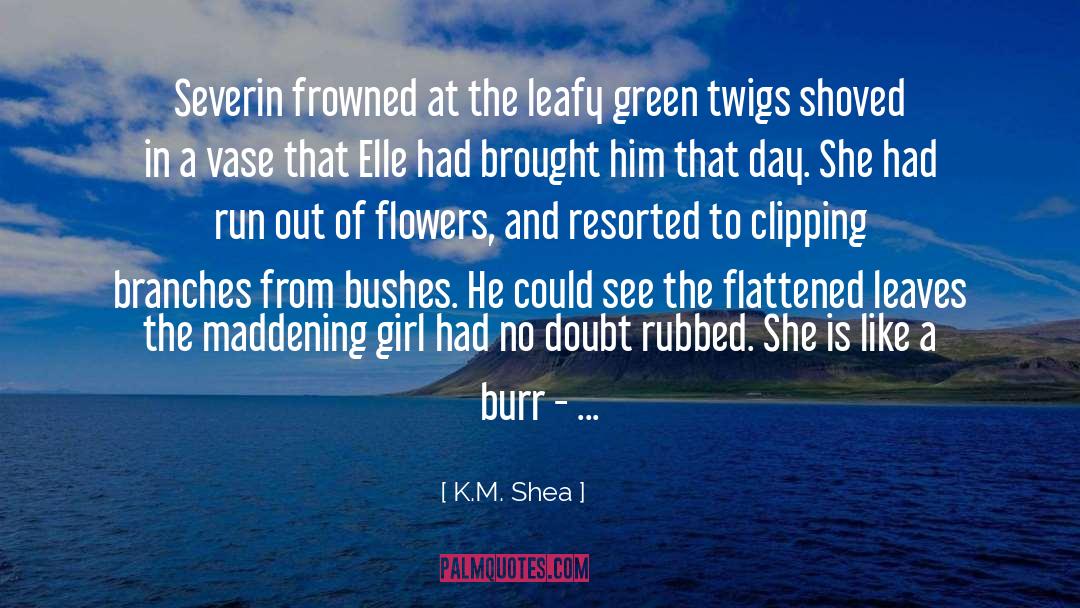 Elle And Tristan quotes by K.M. Shea