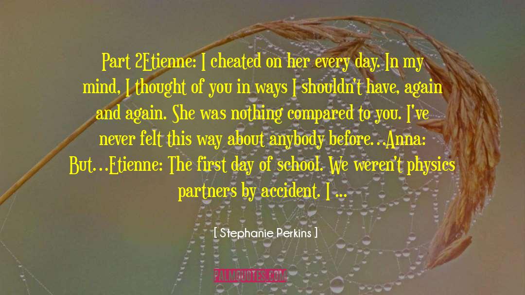 Ellie quotes by Stephanie Perkins