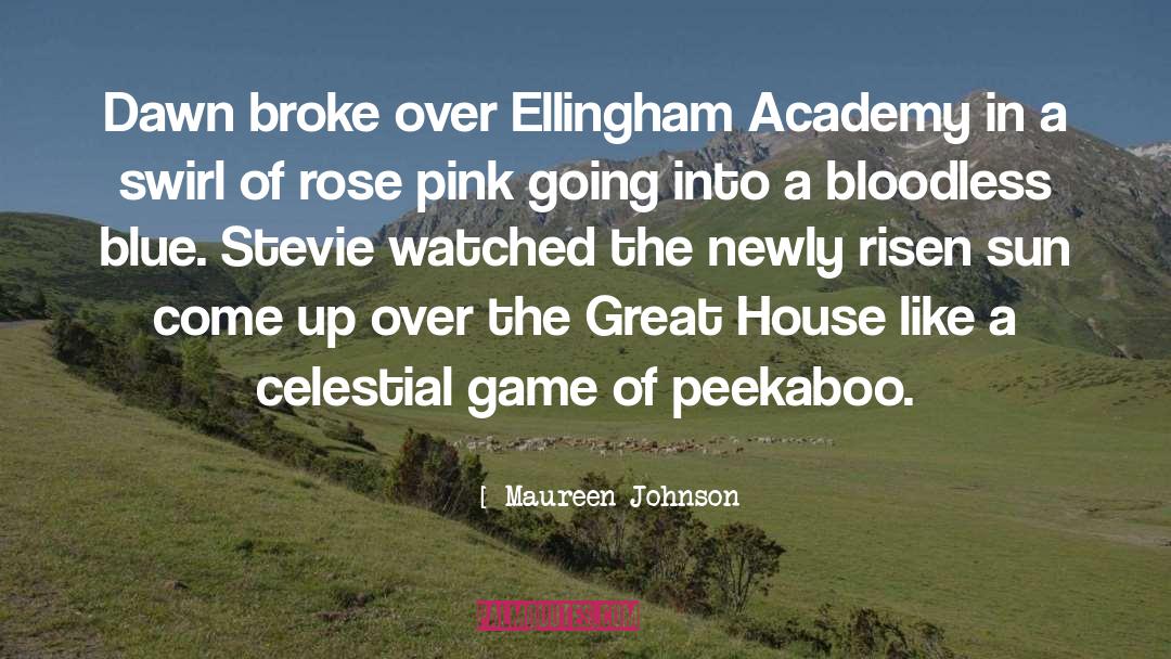 Ellingham Academy quotes by Maureen Johnson