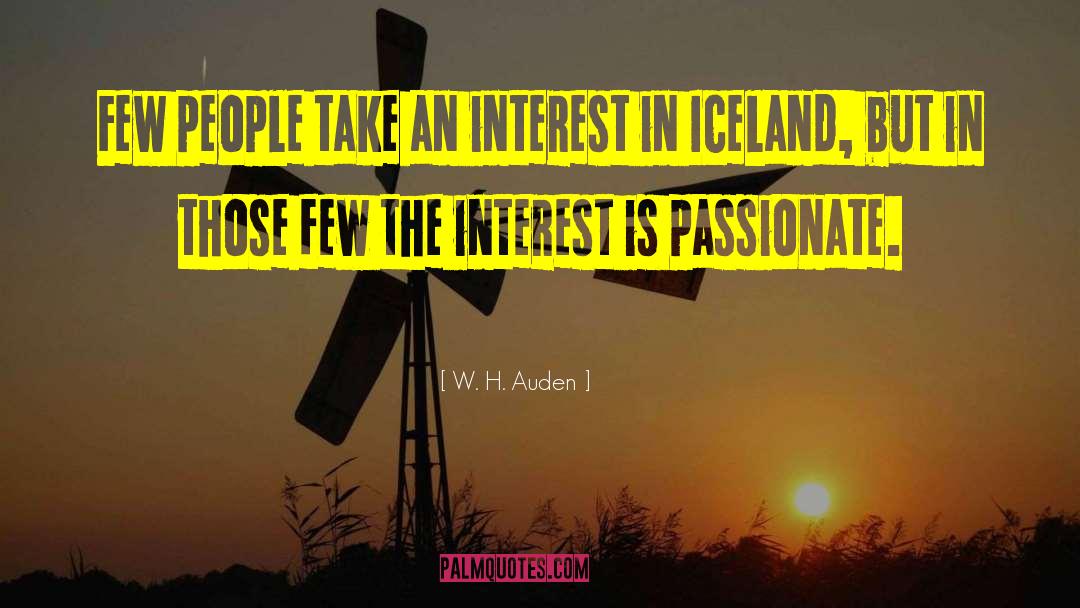 Ellingsen Iceland quotes by W. H. Auden