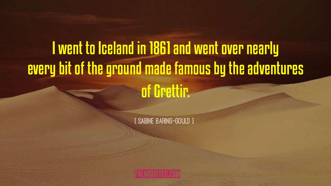 Ellingsen Iceland quotes by Sabine Baring-Gould