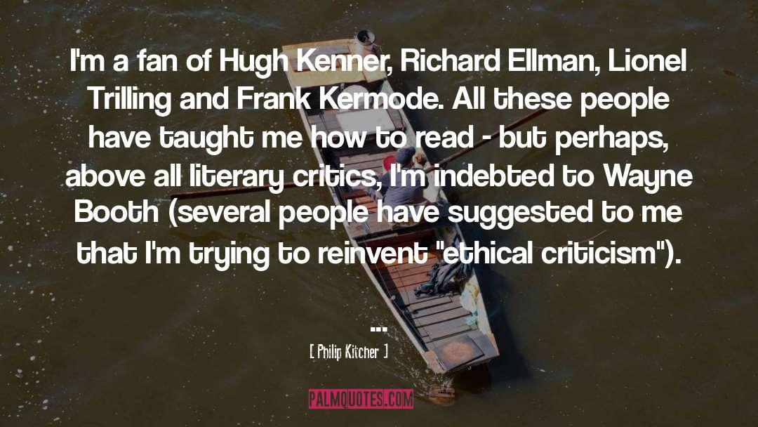 Ellman quotes by Philip Kitcher