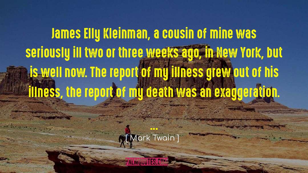 Elly Kleinman Americare quotes by Mark Twain
