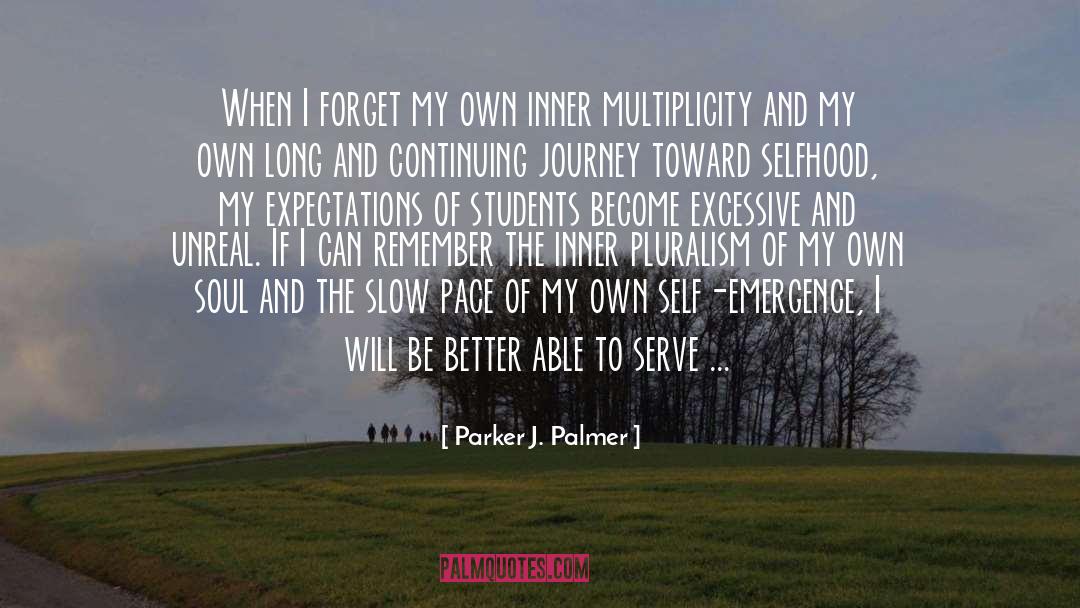 Elmhirst Parker quotes by Parker J. Palmer