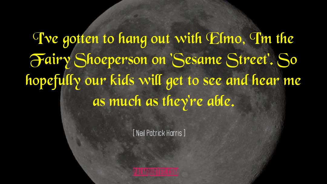Elmo quotes by Neil Patrick Harris