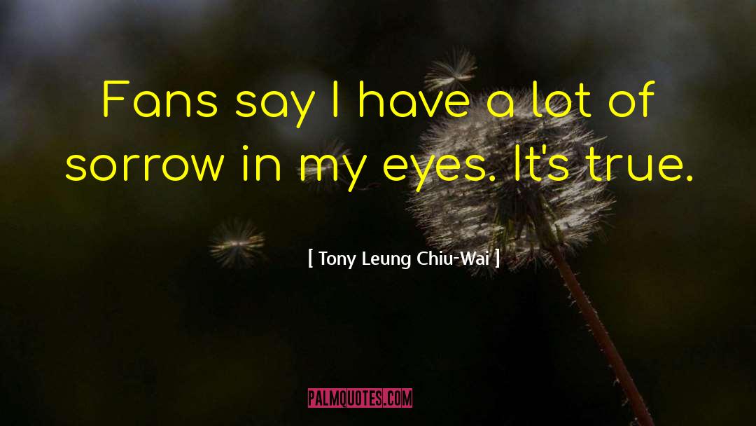 Elmond Leung quotes by Tony Leung Chiu-Wai