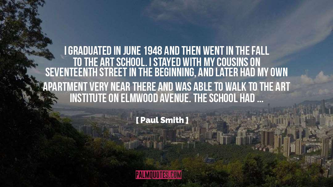 Elmwood quotes by Paul Smith