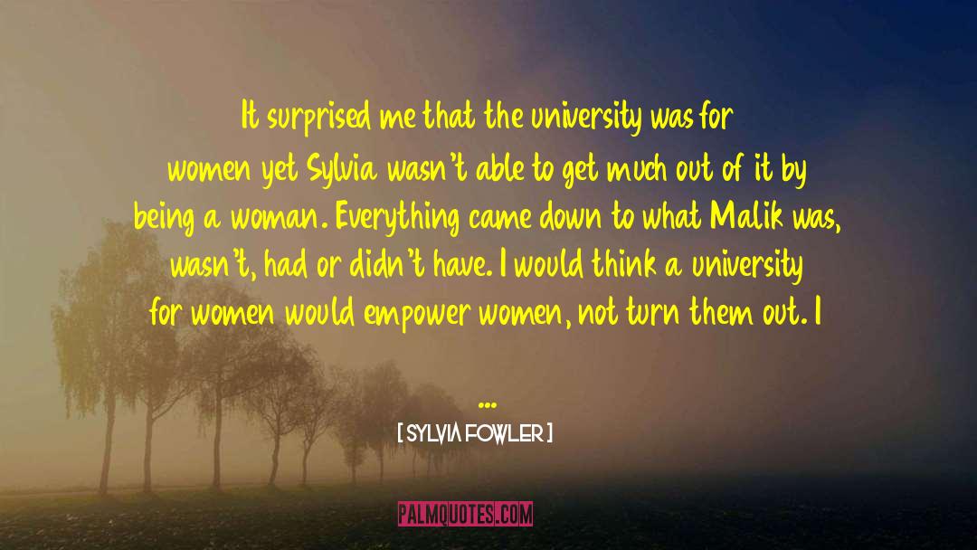 Elon University quotes by Sylvia Fowler