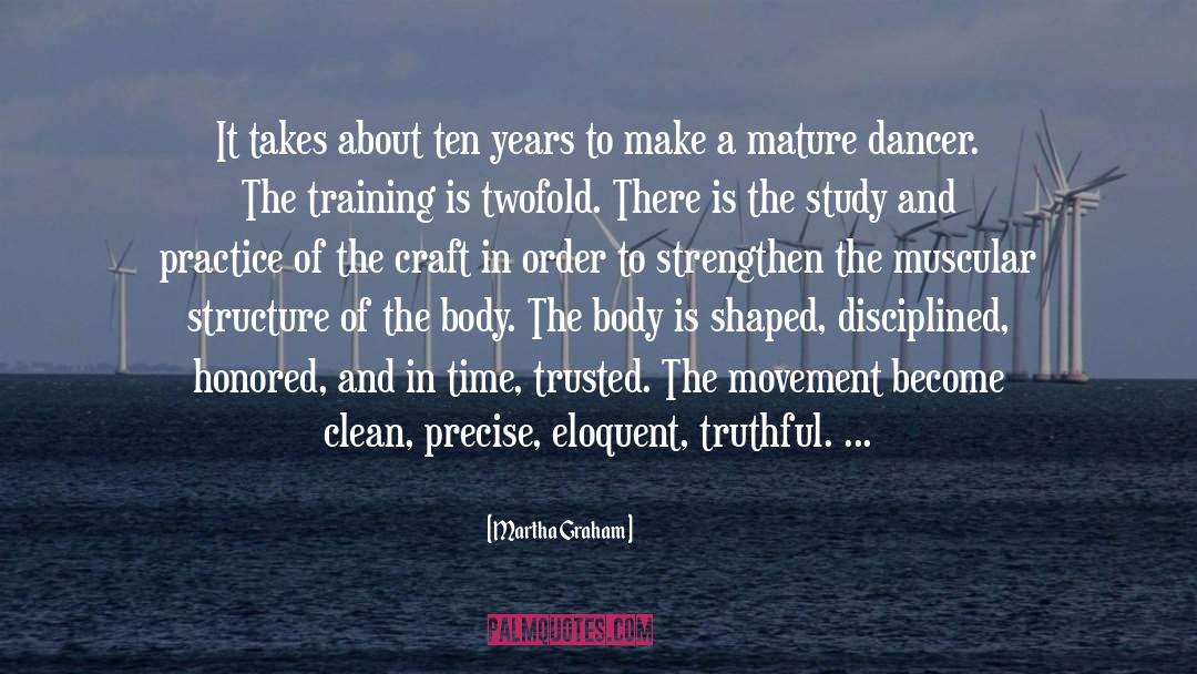 Eloquent quotes by Martha Graham