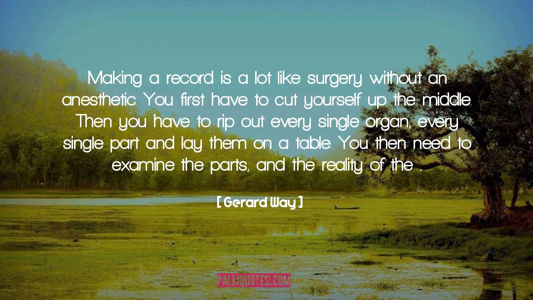 Elsener Organ quotes by Gerard Way