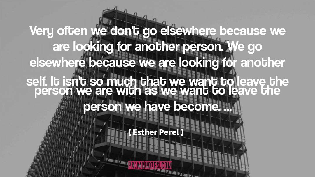 Elsewhere quotes by Esther Perel
