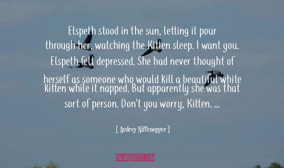 Elspeth quotes by Audrey Niffenegger