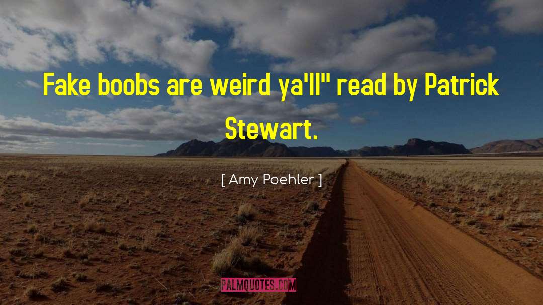 Elspeth Stewart quotes by Amy Poehler