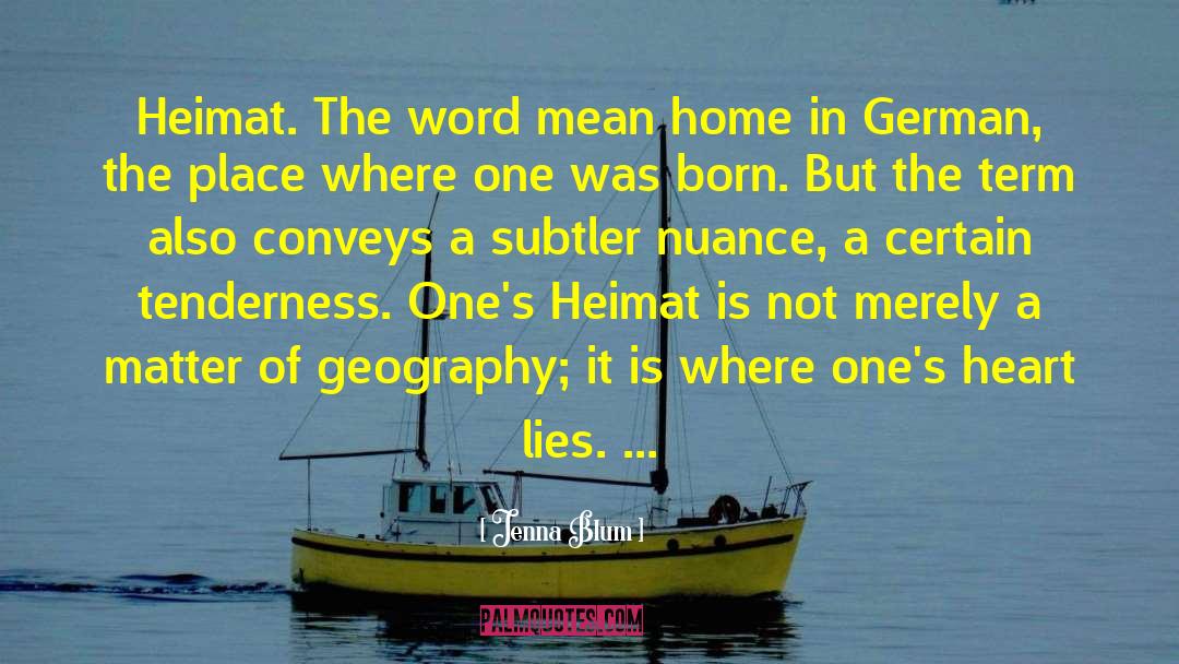 Eltern In German quotes by Jenna Blum