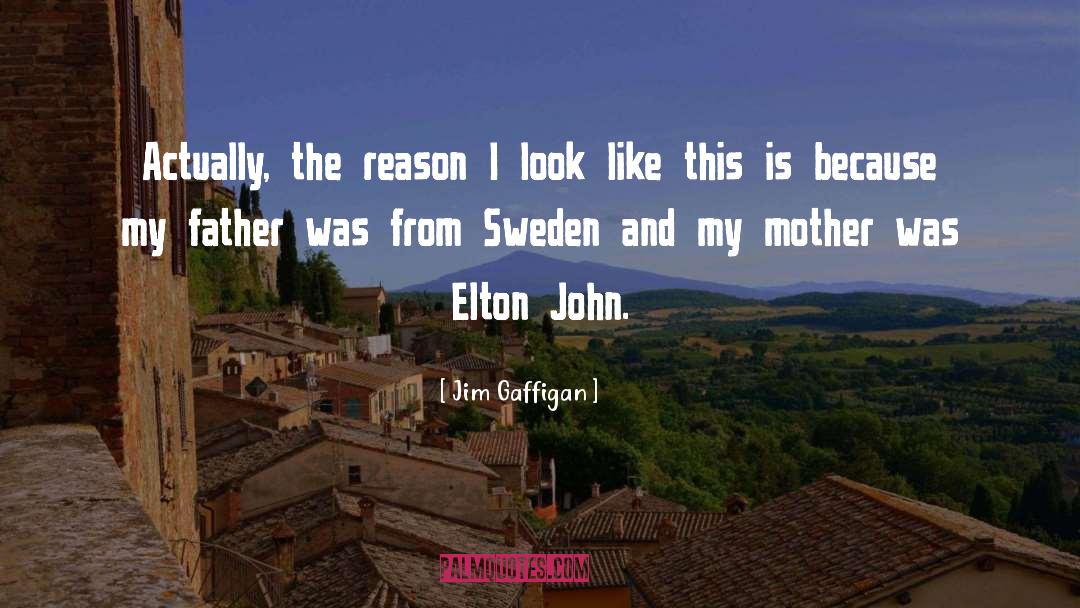 Elton John quotes by Jim Gaffigan