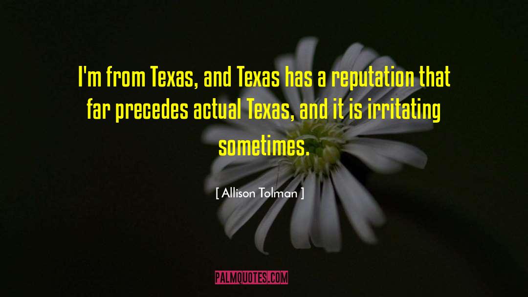 Eluding Texas quotes by Allison Tolman