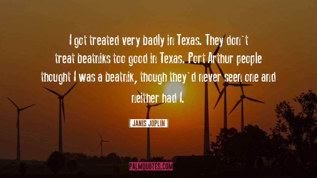 Eluding Texas quotes by Janis Joplin