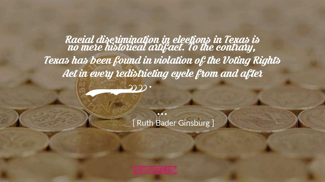 Eluding Texas quotes by Ruth Bader Ginsburg