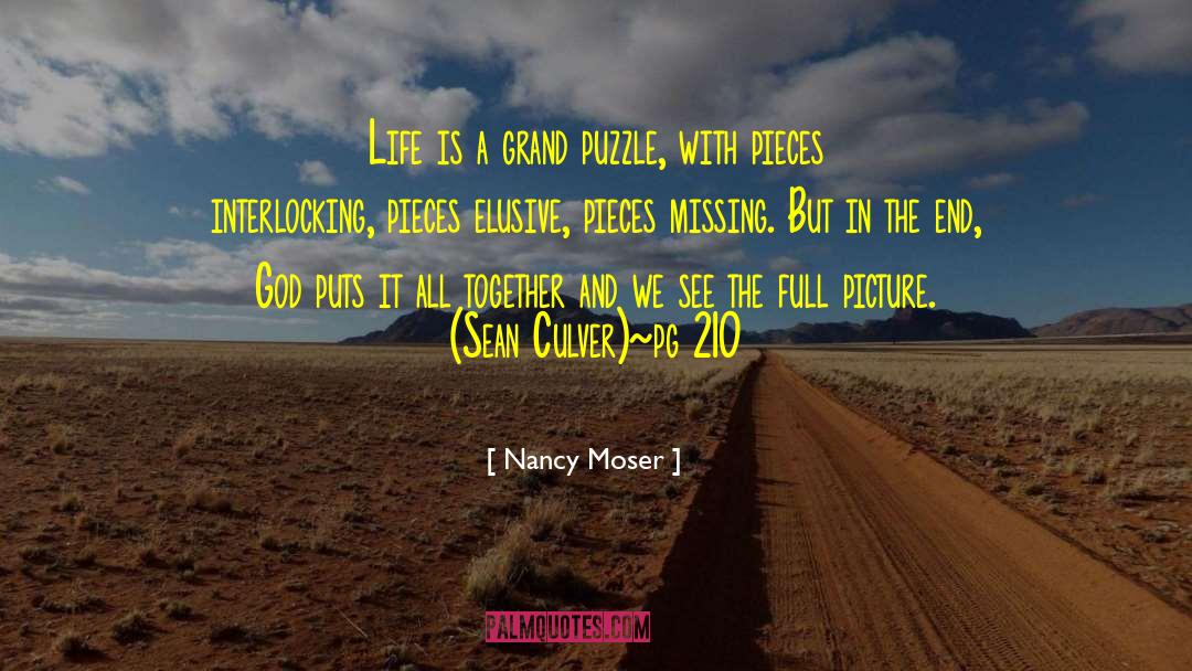 Elusive quotes by Nancy Moser