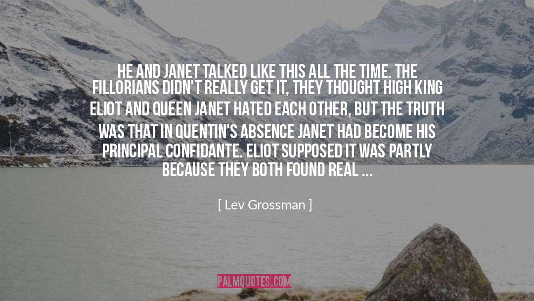 Elusive quotes by Lev Grossman