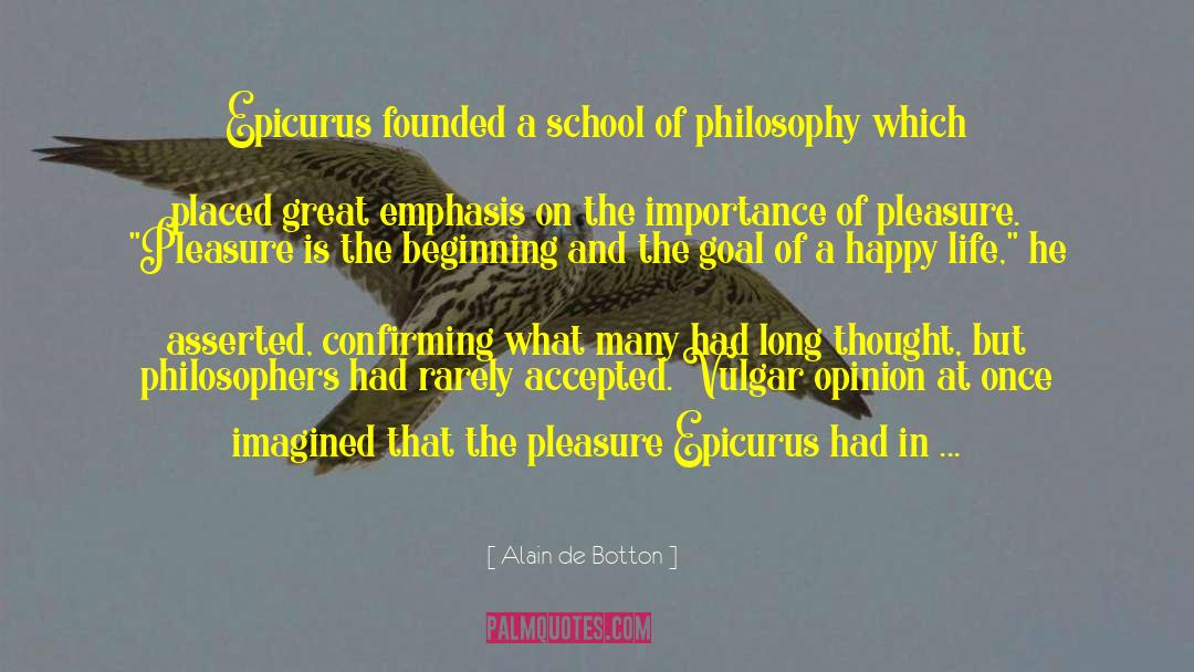 Elusive quotes by Alain De Botton