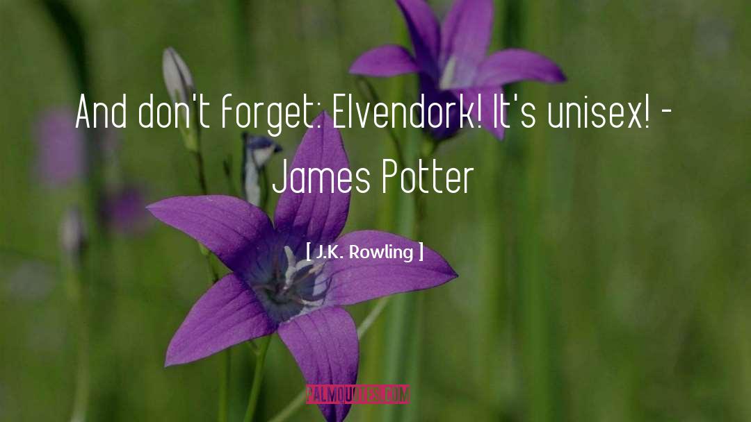 Elvendork quotes by J.K. Rowling