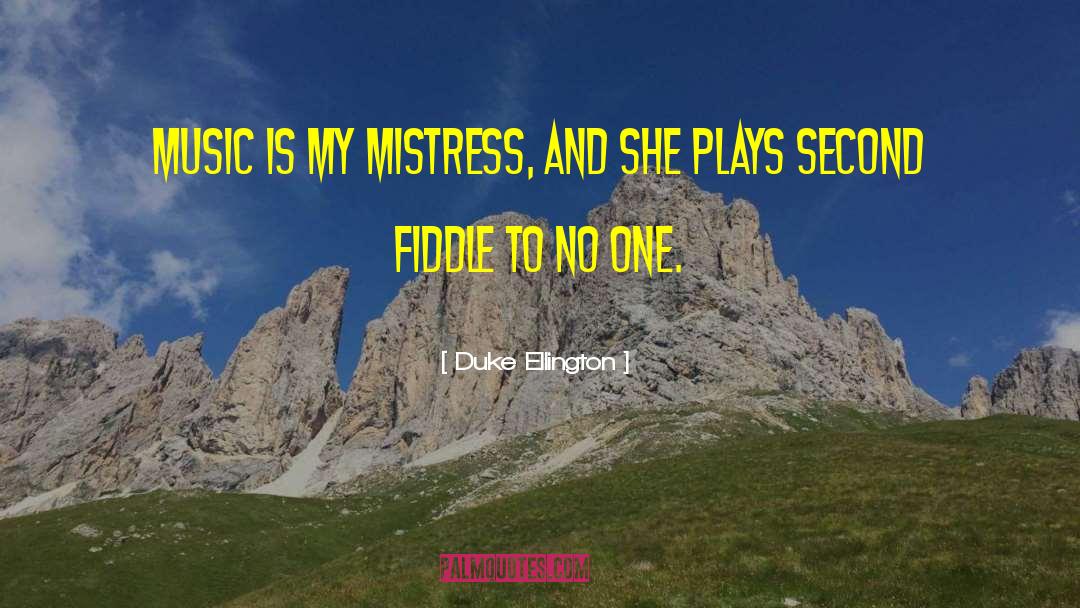 Elvira Mistress Of The Dark quotes by Duke Ellington